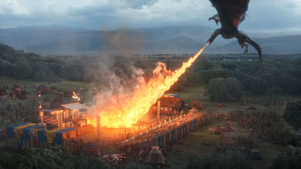 This undated image provided by Anheuser-Busch shows a scene from the company's Bud Light 2019 Super Bowl NFL football spot. (Anheuser-Busch via AP)