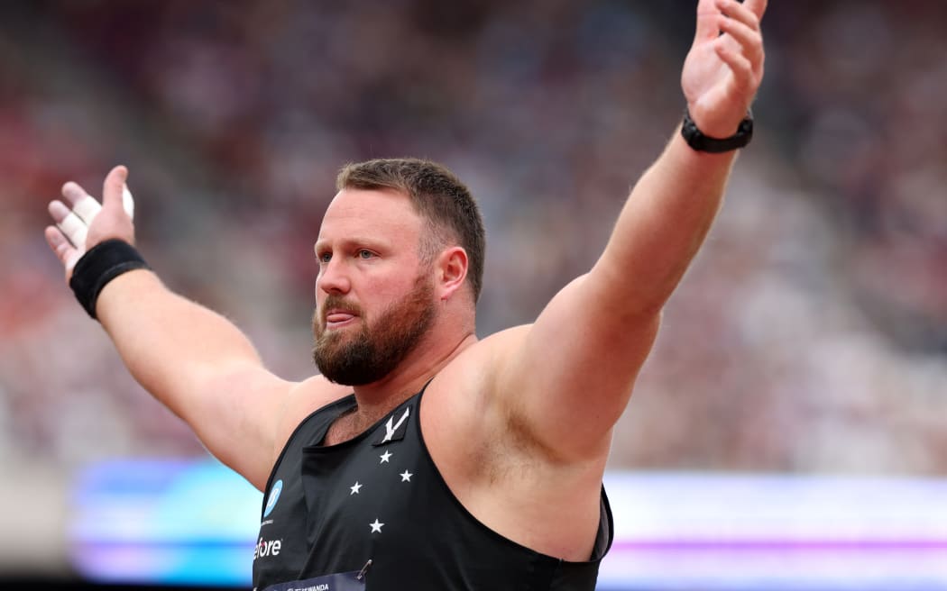 New Zealand shot putter Tom Walsh.