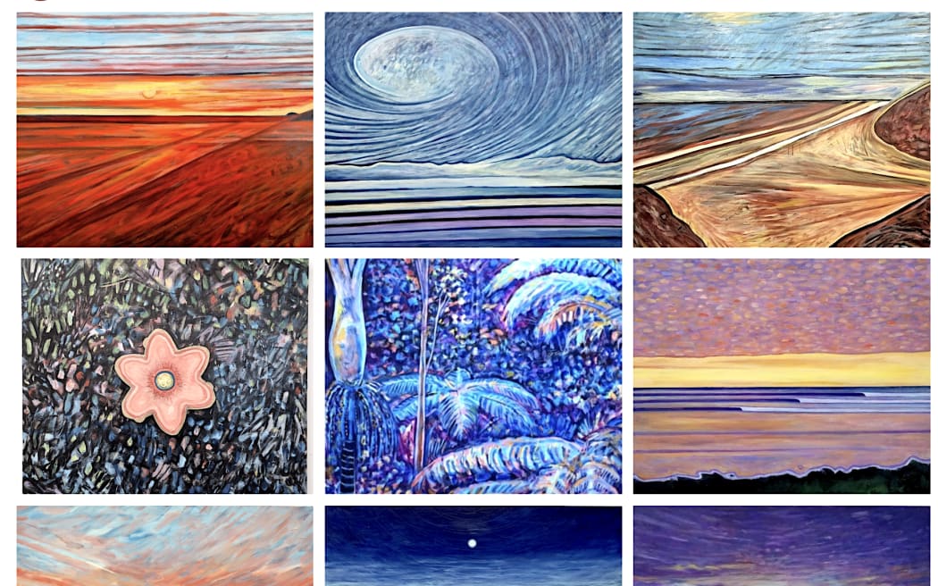 Sean McDonnell's paintings