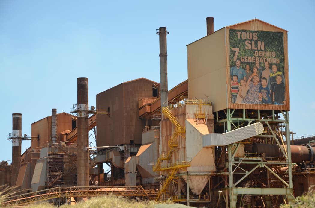 SLN smelter in Noumea New Caledonia