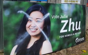 The Greens' Julie Zhu wants the political voice to become younger and more progressive.