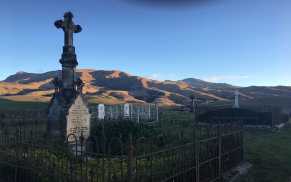 Drybread cemetery in Central Otago