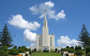 Church of Jesus Christ of Latter Day Saints temple in Hamilton.