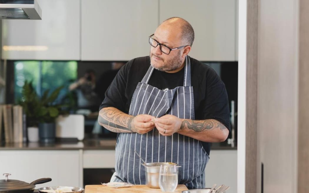Ngāti Raukawa chef Matt Burgess.