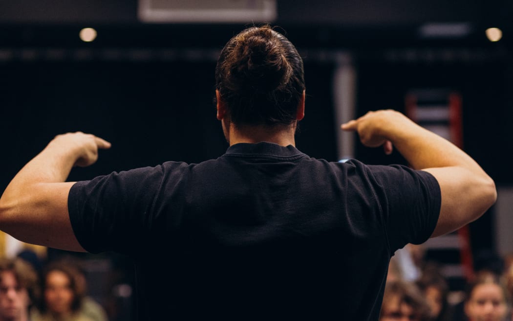 Composer Andrew Faleatua.