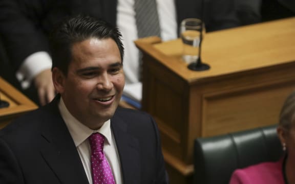 Simon Bridges delivers a speech on the Budget May 2019