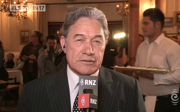 John Campbell and Winston Peters