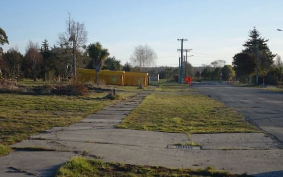 Christchurch's red zone.