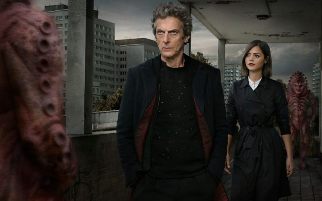 Peter Capaldi as the Doctor in a recent episode of the long-running BBC show.