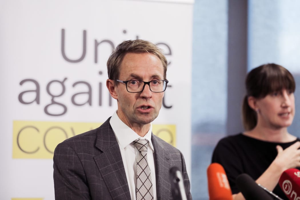 Director-General of Health Dr Ashley Bloomfield on 8/4/21