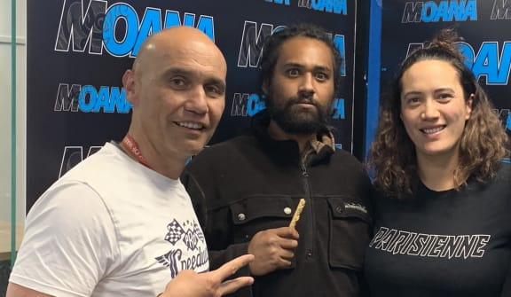 Ngairo Eruera, Te Kahu Rolleston and Ria Hall.