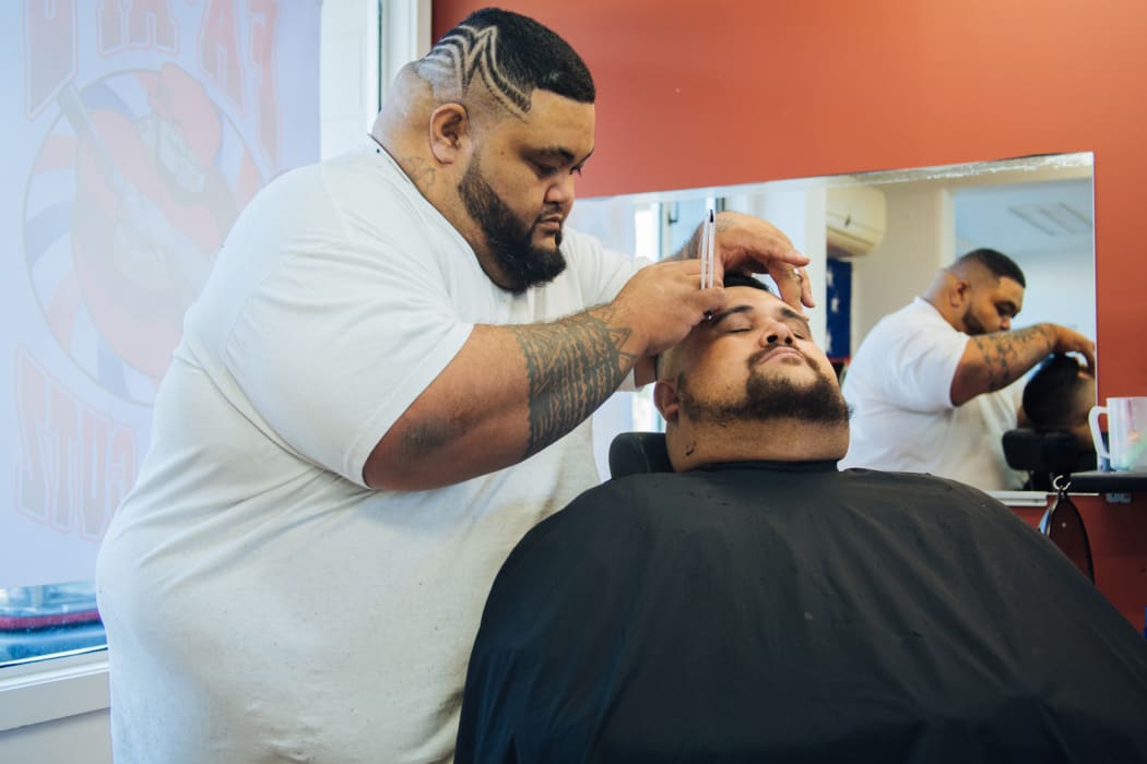 Paul Fa’apo, the man behind Waitangirua's Fa’apo Style Cutz.