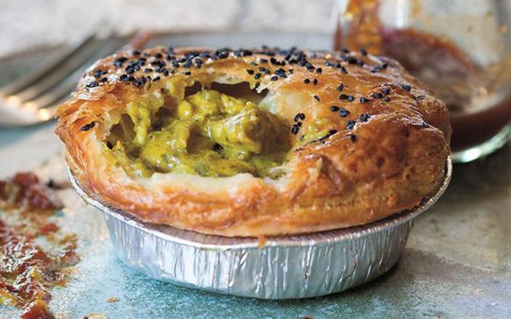 chicken curry pie