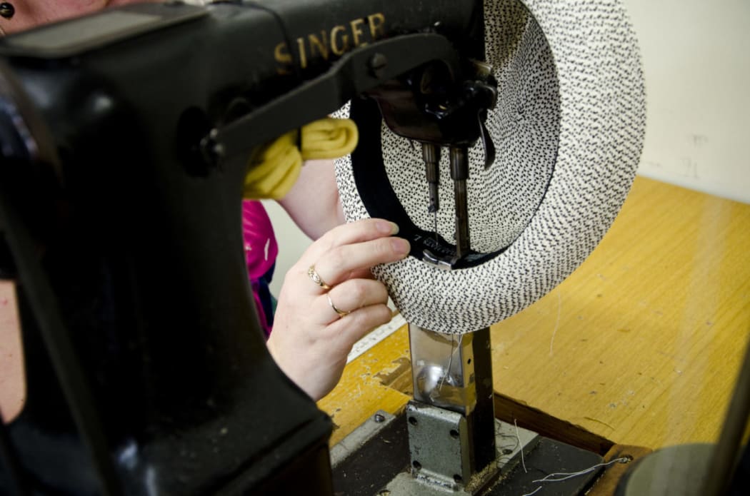 Hat making at Hills Hats