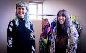 Wellington designers Kristen Maeclem and Olivia Balle.