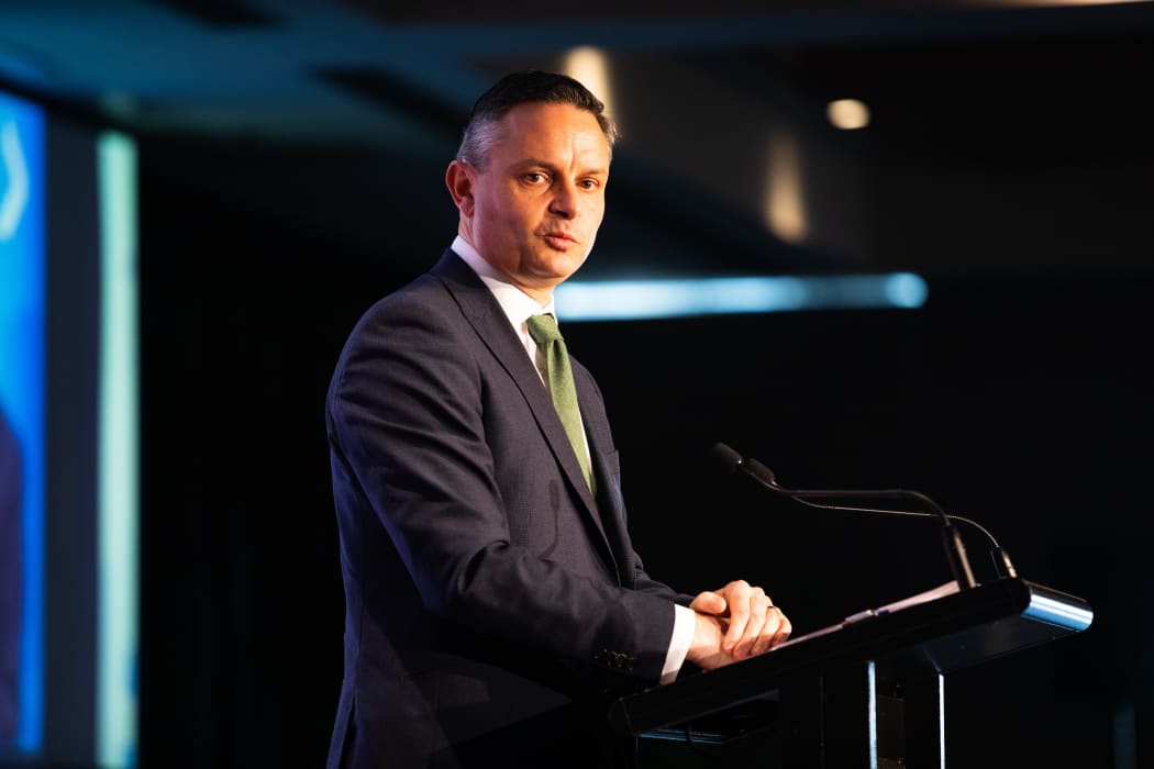 James Shaw at the BusinessNZ Leaders conference
