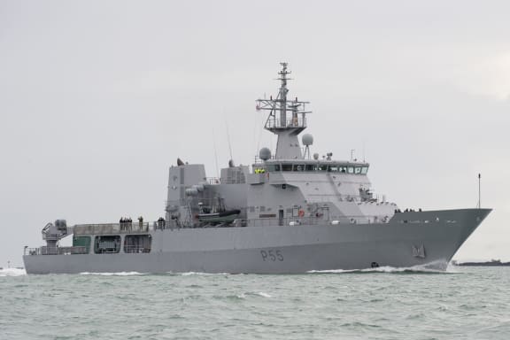 The HMNZS Wellington.