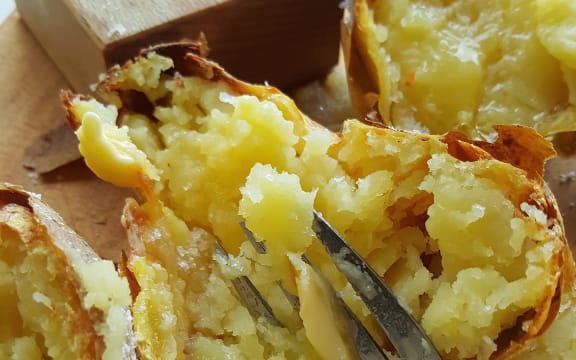 Smashing jacket potatoes