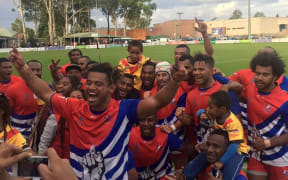 The West Papua Warriors team.