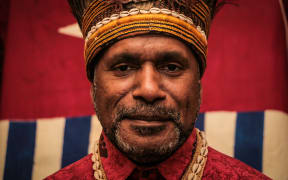 West Papuan independence leader Benny Wenda.