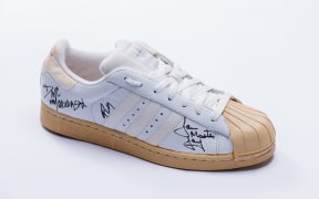 Adidas Superstar signed by RUN DMC