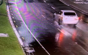 Police are seeking more information on this silver Nissan Skyline (pictured) from 1 June.