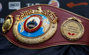 The WBO heavyweight title belt that Joseph Parker hopes to wear.