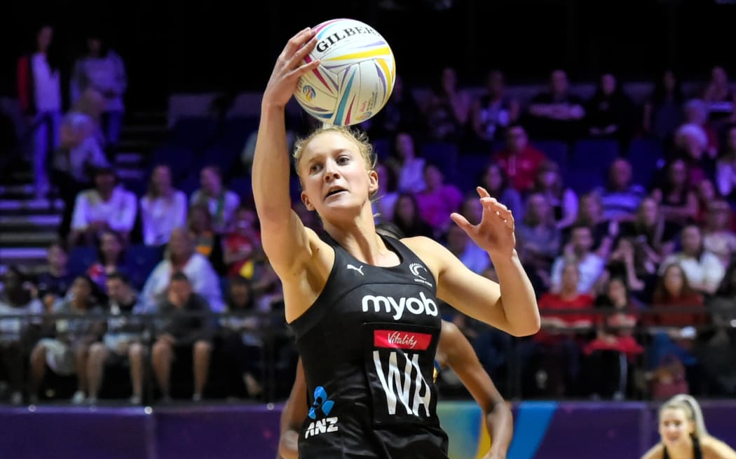 Vitality Netball World Cup - New Zealand v Barbados - Shannon Saunders.