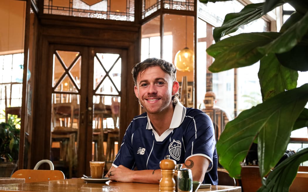 Auckland FC player Lachlan Brook