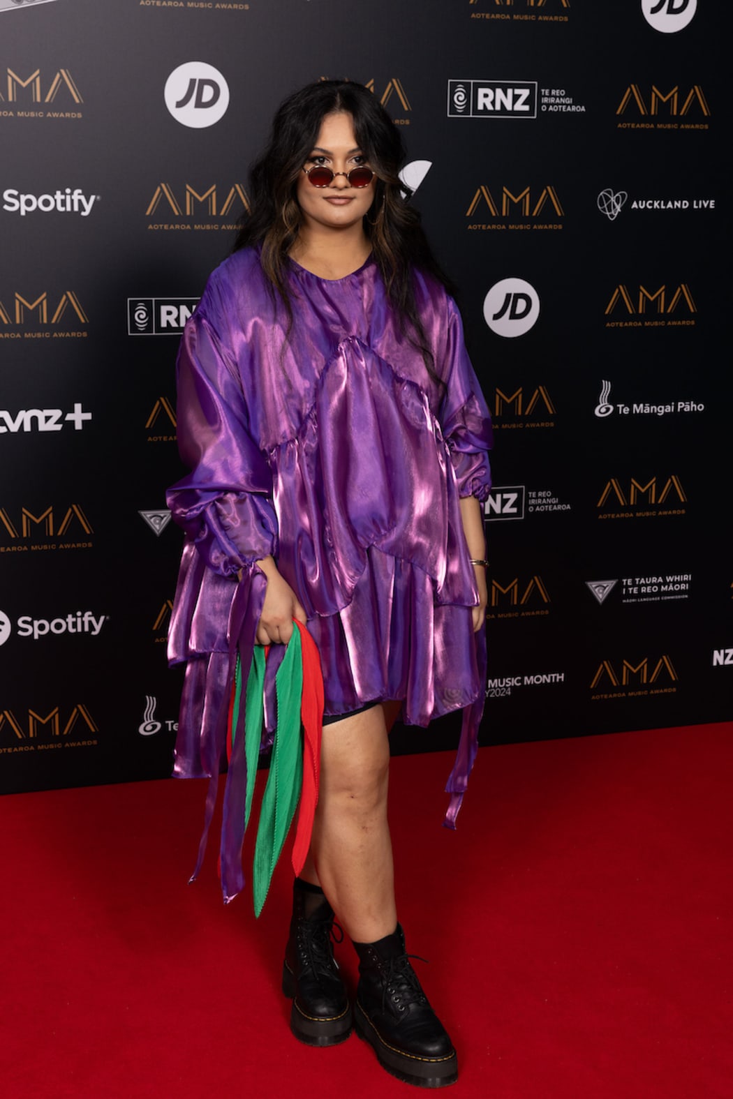 Jordyn with a Why at the Aotearoa Music Awards on 30 May, 2024.