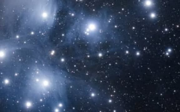 The Matariki star cluster.