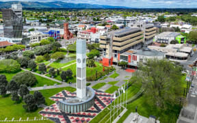 Palmerston North city, in Manawatū.