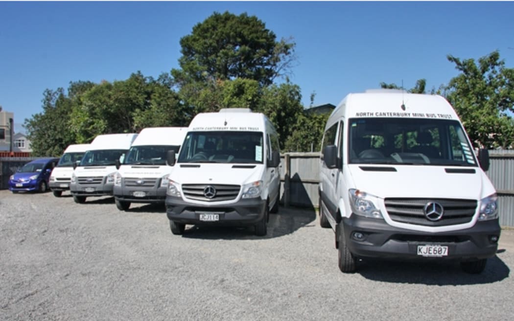 North Canterbury Trust mini busses