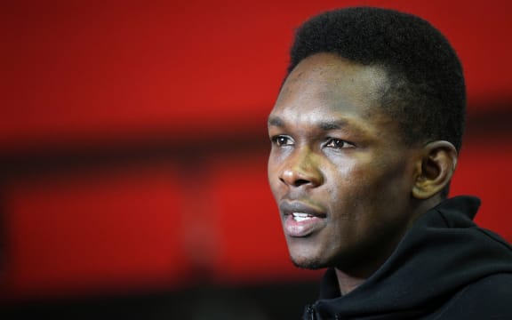 Kiwi UFC star Israel Adesanya.