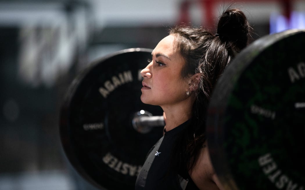 Weightlifter Megan Signal