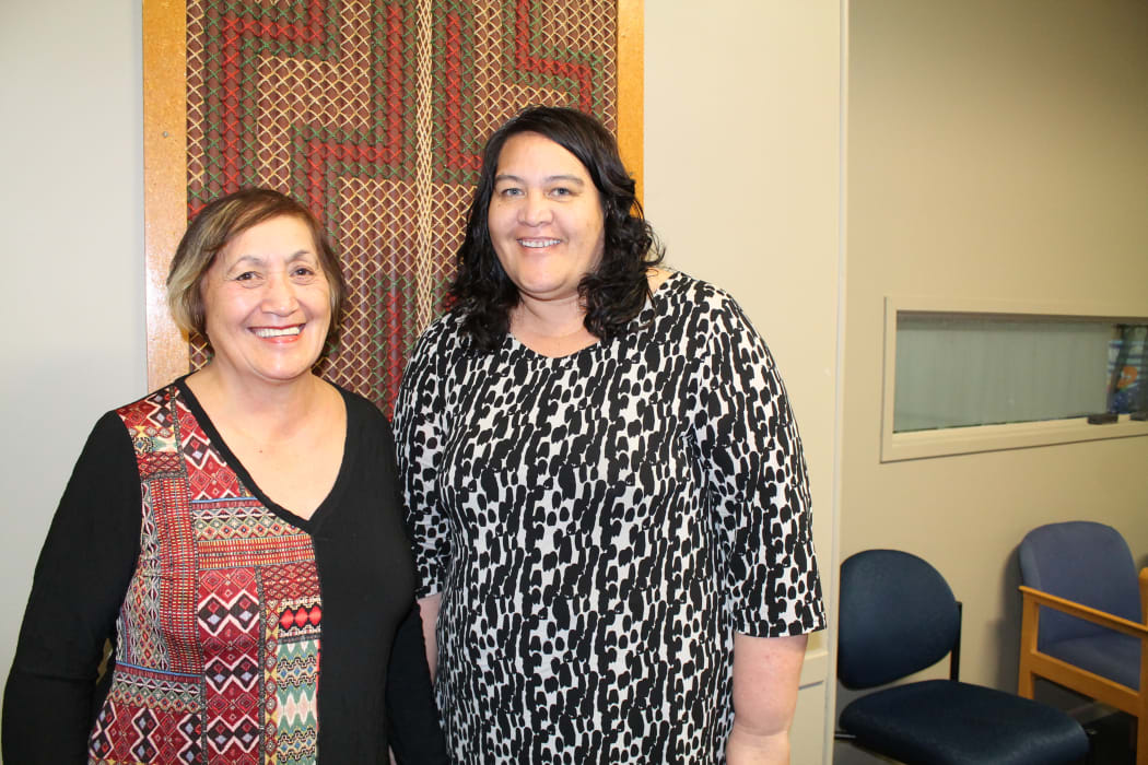 Christine Brears (CEO) and Frana Chase (Whanau Ora Manager) at Kokiri Trust