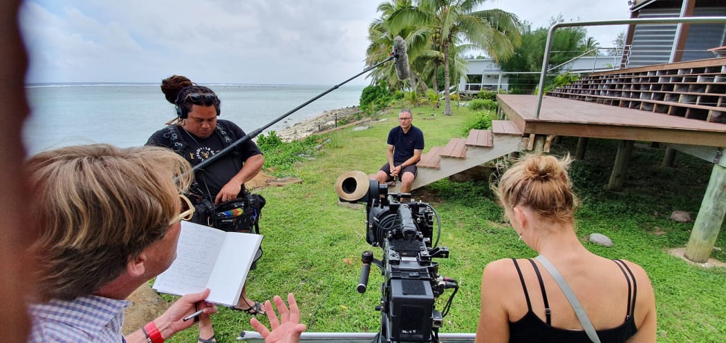 The Coastwatchers Team on location.