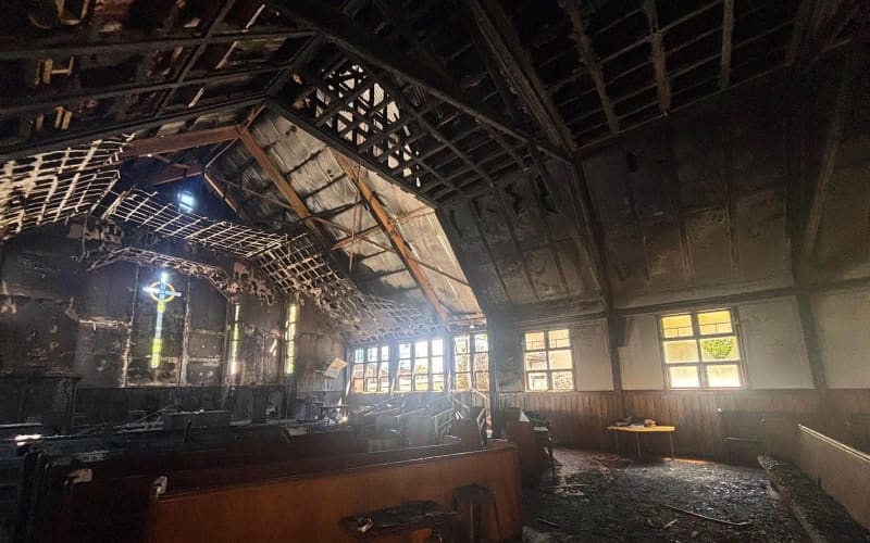 'Everything's pretty charred': Police seek cause of fire that gutted ...
