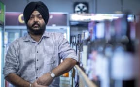 Ravinder Singh runs liquor store Counties Liquor Inn, vape shop Kwik Vape and dairy Kwik Mart in Pukekohe, Auckland.