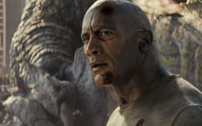 Still of Rampage, showing actor The Rock