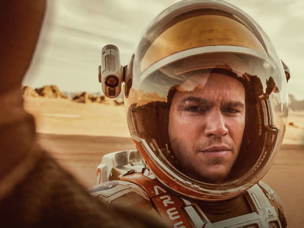 Matt Damon in a still from The Martian (2015)
