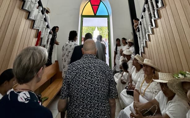 Leaders, delegates attend church service in Rarotonga ahead of meeting ...