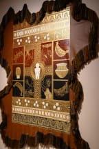 From Manuaha’apai Vaeatangitau's exhibition Koe Tau’ataaina o te Leiti at   Pātaka Art + Museum in Porirua,