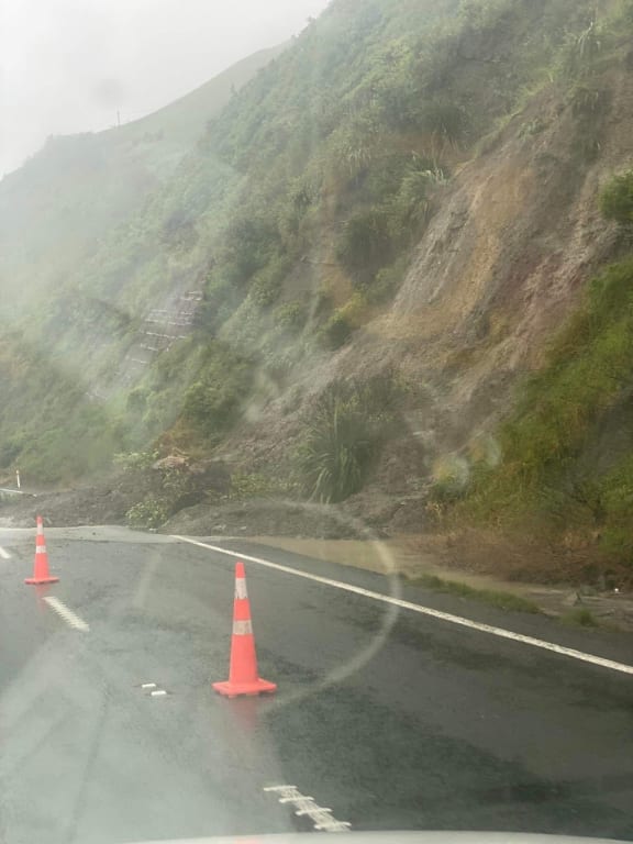 Gisborne floods slip