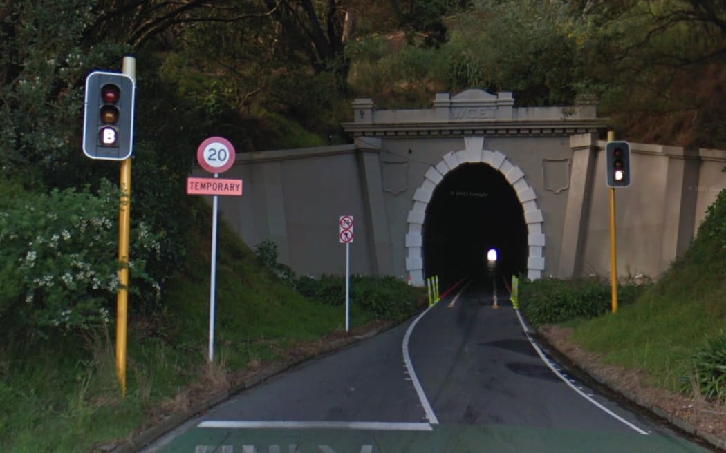Wellington's bus-only tunnel which runs under Mt Victoria.