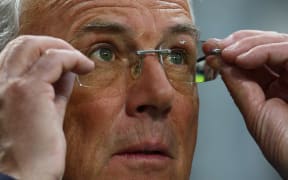 Former Germany player and coach Franz Beckenbauer.