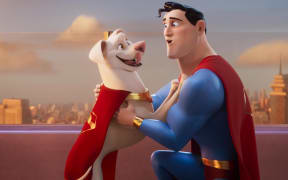 A scene from the 2022 film DC League of Super-Pets