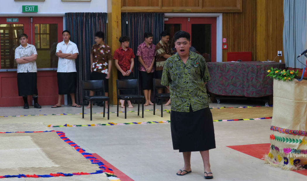 The Samoan Language Week celebration at St Patrick's in Upper Hutt