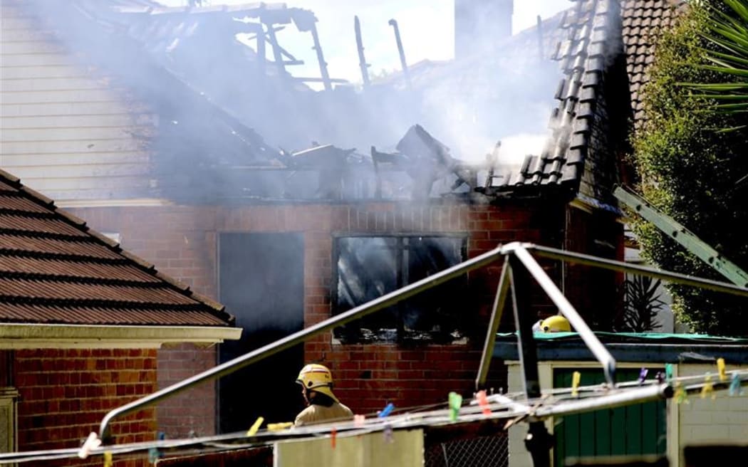 Ponsonby house fire
