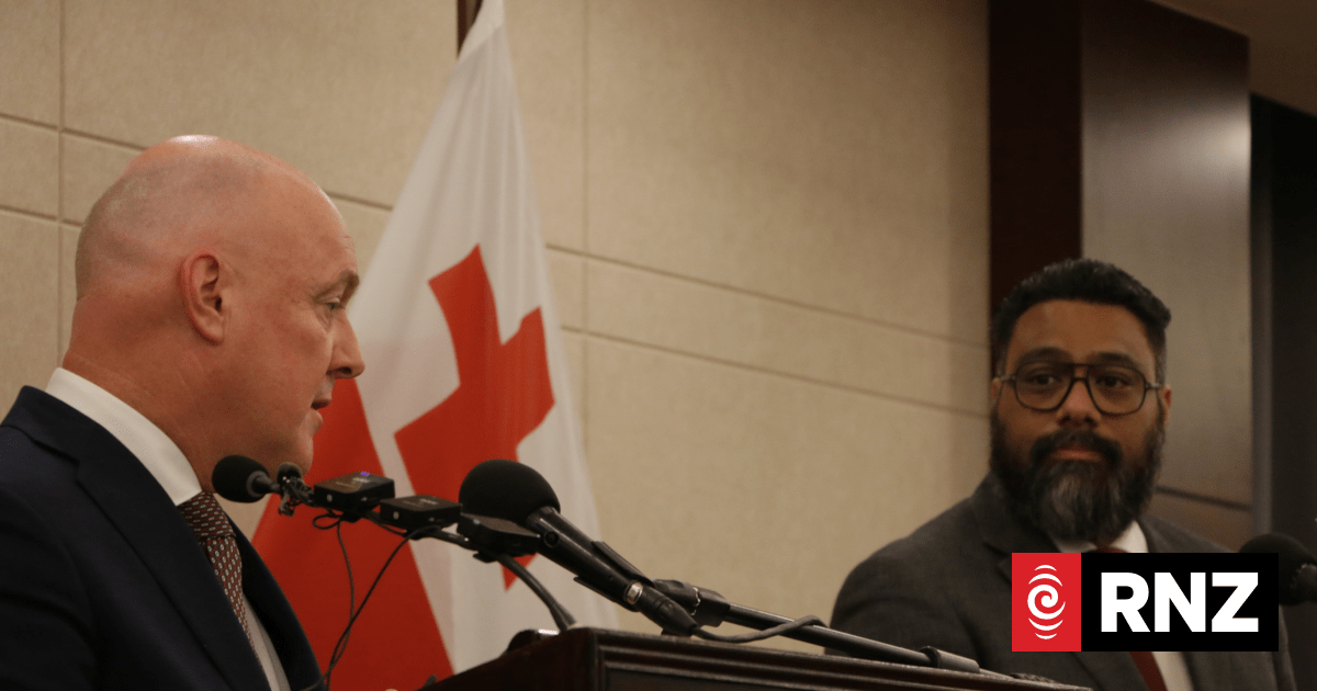 Luxon, Tongan PM united on sharing data to combat crime